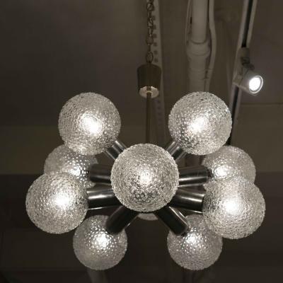 BUBBLE GLASS SPUTNIK CHANDELIER