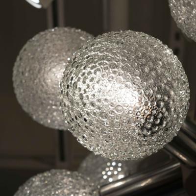BUBBLE GLASS SPUTNIK CHANDELIER