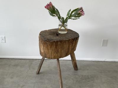 BUTCHER BLOCK TABLE