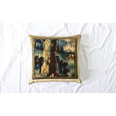 BVIZ Antique Tapestry Fragment Pillow