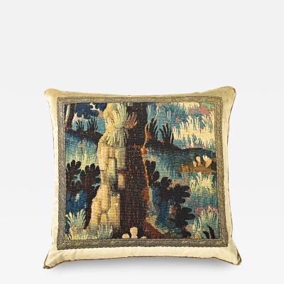 BVIZ Antique Tapestry Fragment Pillow