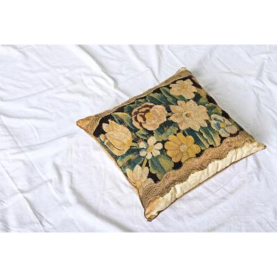 BVIZ Antique Tapestry Fragment Pillow