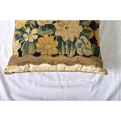 BVIZ Antique Tapestry Fragment Pillow