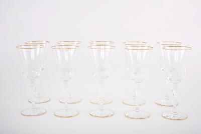 Baccarat Crystal Barware Tableware Service Ten People