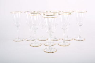 Baccarat Crystal Barware Tableware Service Ten People
