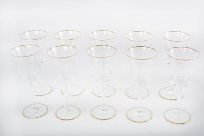 Baccarat Crystal Barware Tableware Service Ten People