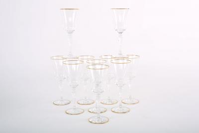 Baccarat Crystal Barware Tableware Service Ten People