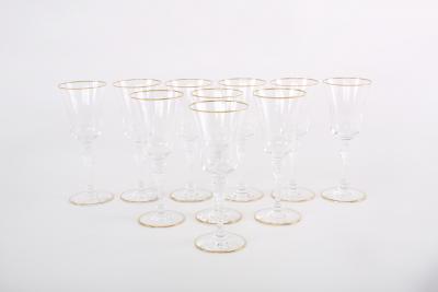 Baccarat Crystal Barware Tableware Service Ten People