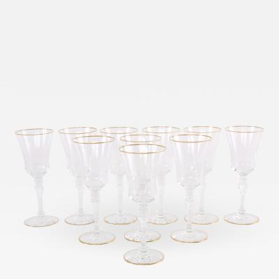 Baccarat Crystal Barware Tableware Service Ten People