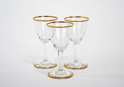 Baccarat Crystal Liquor Sherry Glassware Service 12 People