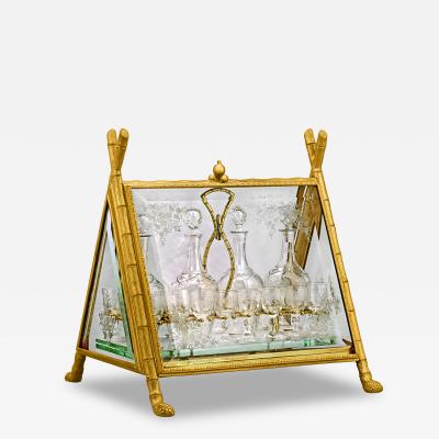 Baccarat Ormolu Cave Liqueur