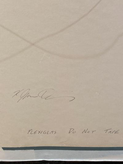 Back by Jeanne Dunning Signed Framed Photo American Circa 1990