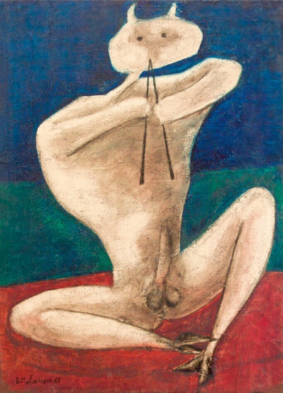 Bahman Mohassess Untitled Satyr or Pan 1965