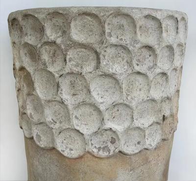 Balinese Kojong Antique Large White Terracotta Planter Two Available