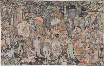 Balinese Painting 1980s