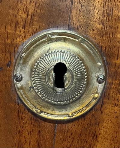 Baltic Directoire Style Mahogany and Satinwood Inlaid Commode circa 1800