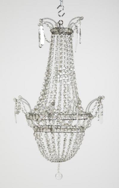 Baltic Neoclassic Crystal Chandelier