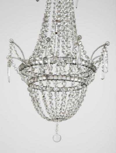 Baltic Neoclassic Crystal Chandelier