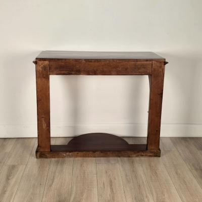 Baltic Neoclassical Biedermeier Mahogany Console Sweden circa 1830