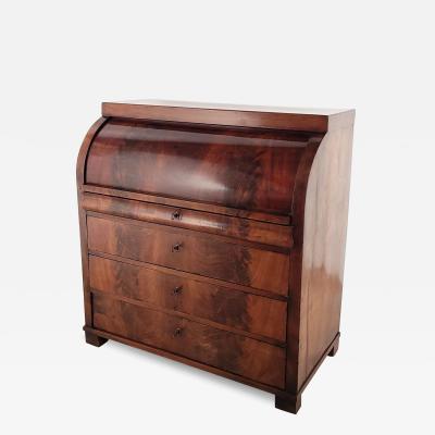 Baltic States Neoclassical Mahogany Cylinder Desk circa 1790