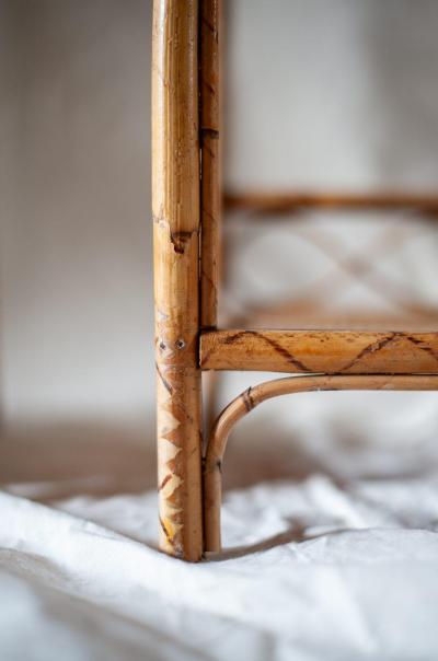 Bamboo Bench 1970s