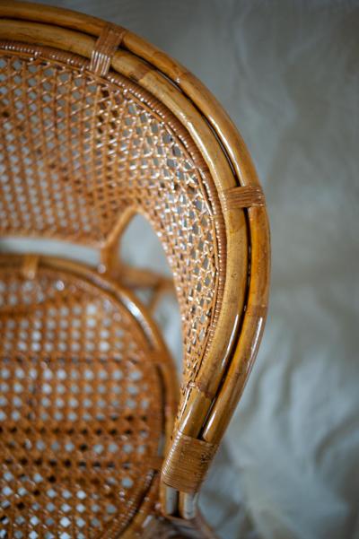 Bamboo Bench 1970s