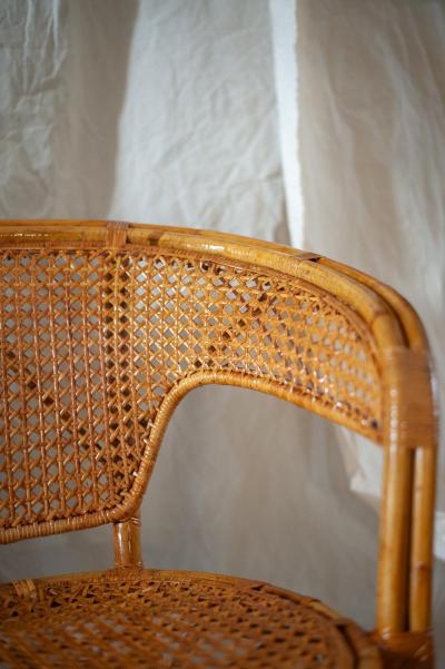 Bamboo Bench 1970s