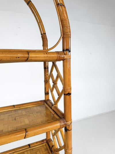 Bamboo Bookcase 1970s