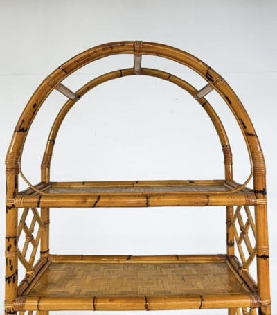 Bamboo Bookcase 1970s