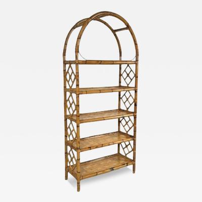 Bamboo Bookcase 1970s