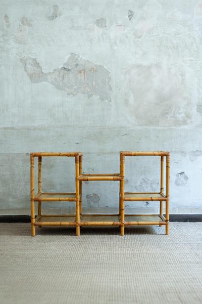 Bamboo Bookshelf 1970s