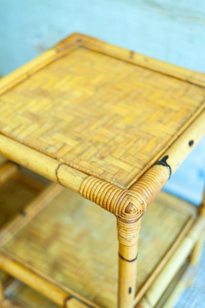 Bamboo Bookshelf 1970s