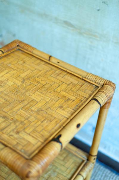 Bamboo Bookshelf 1970s