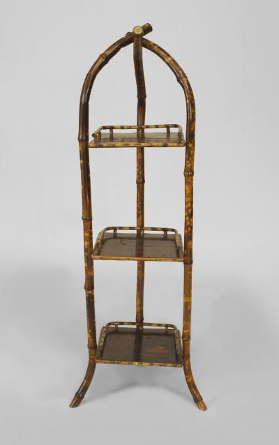 Bamboo English Victorian Muffin Stand