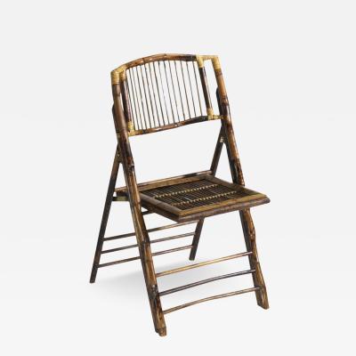 Bamboo Folding Chair Set of 2 