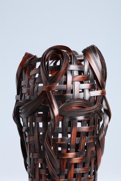 Bamboo Hanging Flower Basket T 4600 