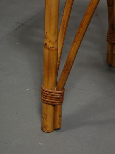 Bamboo Side Chair France c 1950