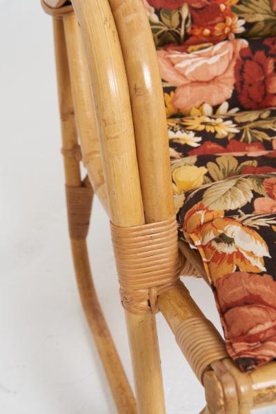 Bamboo and Rattan Sofa