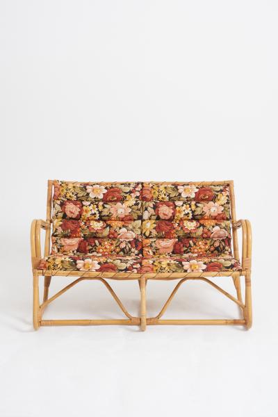 Bamboo and Rattan Sofa