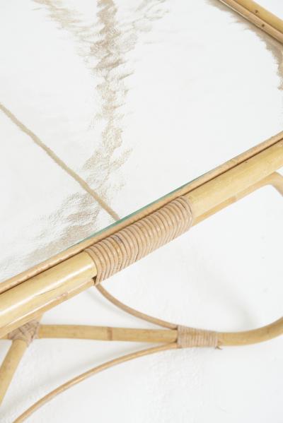 Bamboo and Rattan Table