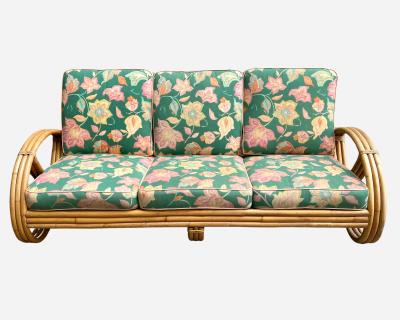 Bamboo and rattan living room furniture France 1960 1970