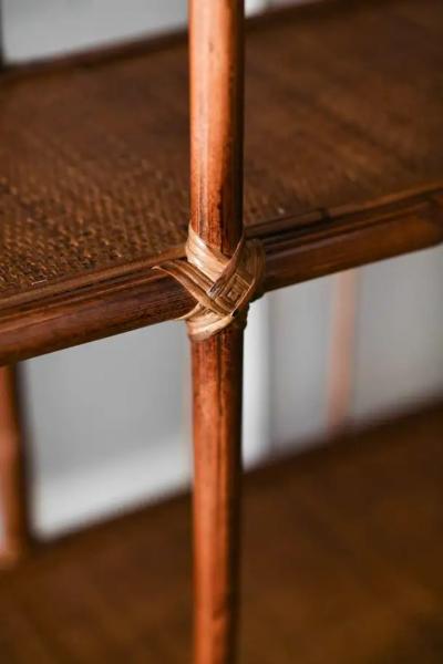 Bamboo bookcase Molto Editions