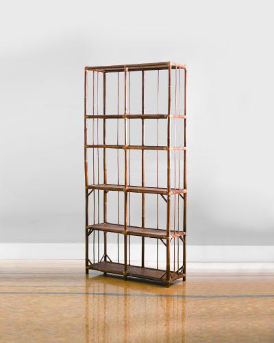 Bamboo bookcase Molto Editions