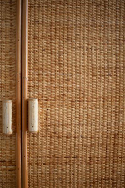 Bamboo wardrobe by Southern Nurseries 1970s