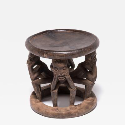 Bamileke Figurative Stool