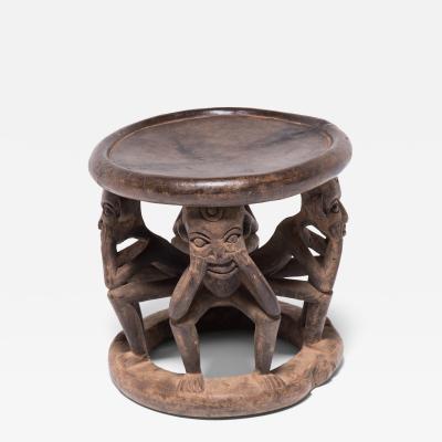 Bamileke Figurative Stool