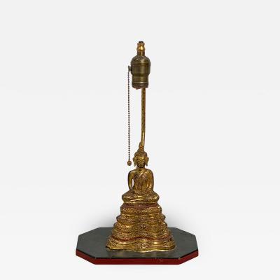 Bangkok Thai Buddha Lamp Thailand Circa 1850