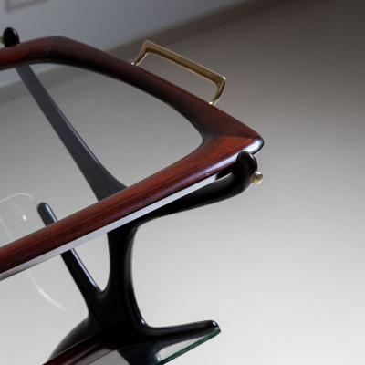 Bar Cart and Magazine Stand by Cesare Lacca Italy 1960s