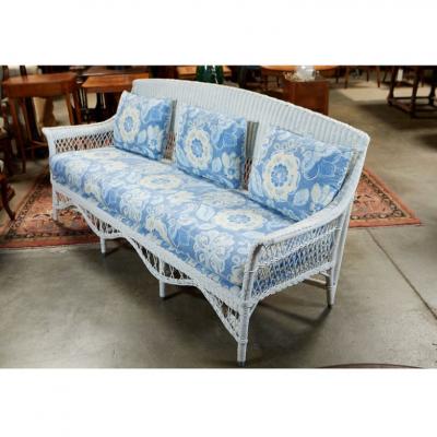 Bar Harbor Wicker Sofa