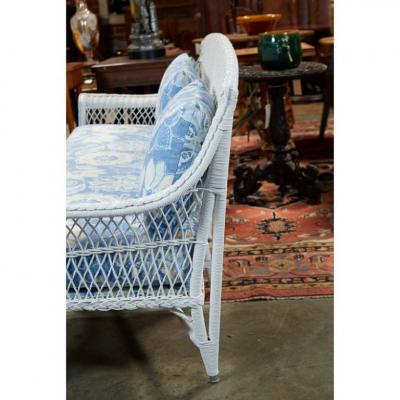 Bar Harbor Wicker Sofa